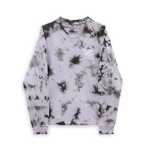 Vans Black and Gray Tie-Dye Tee